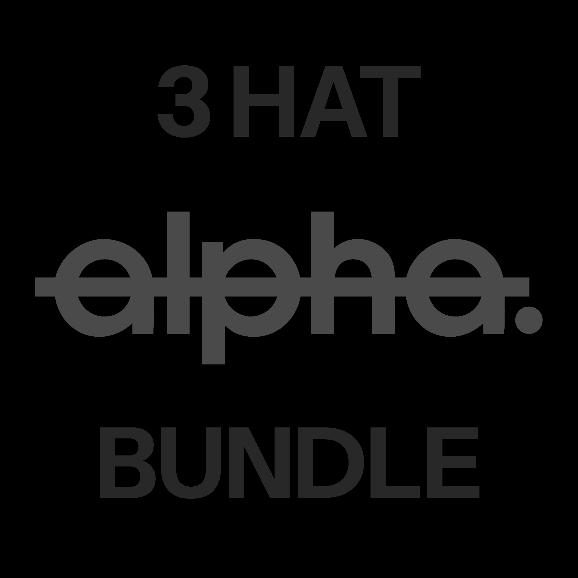 3 Hat Bundle
