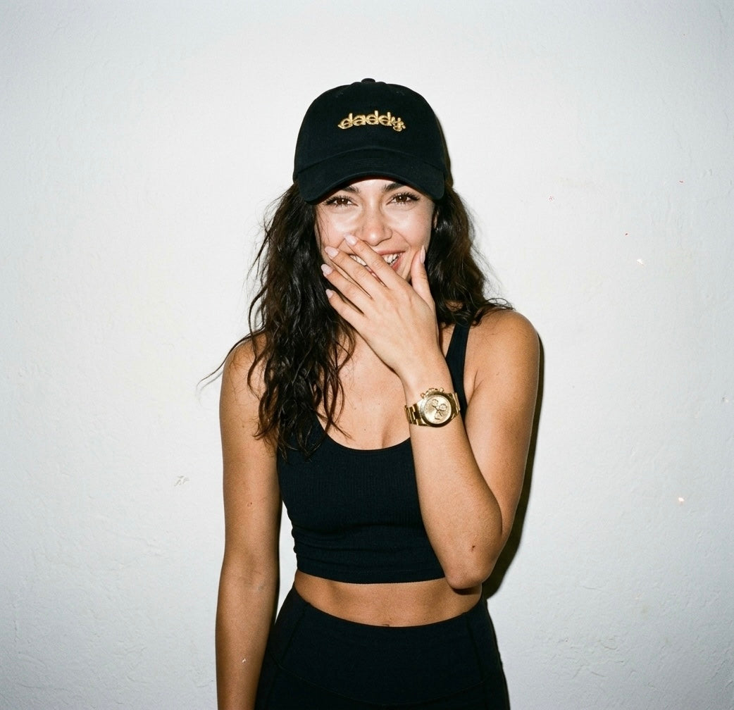 Daddy Dad Cap (Black)