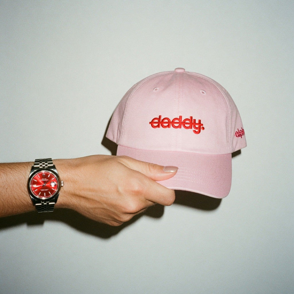 Daddy Dad Cap (Pink)