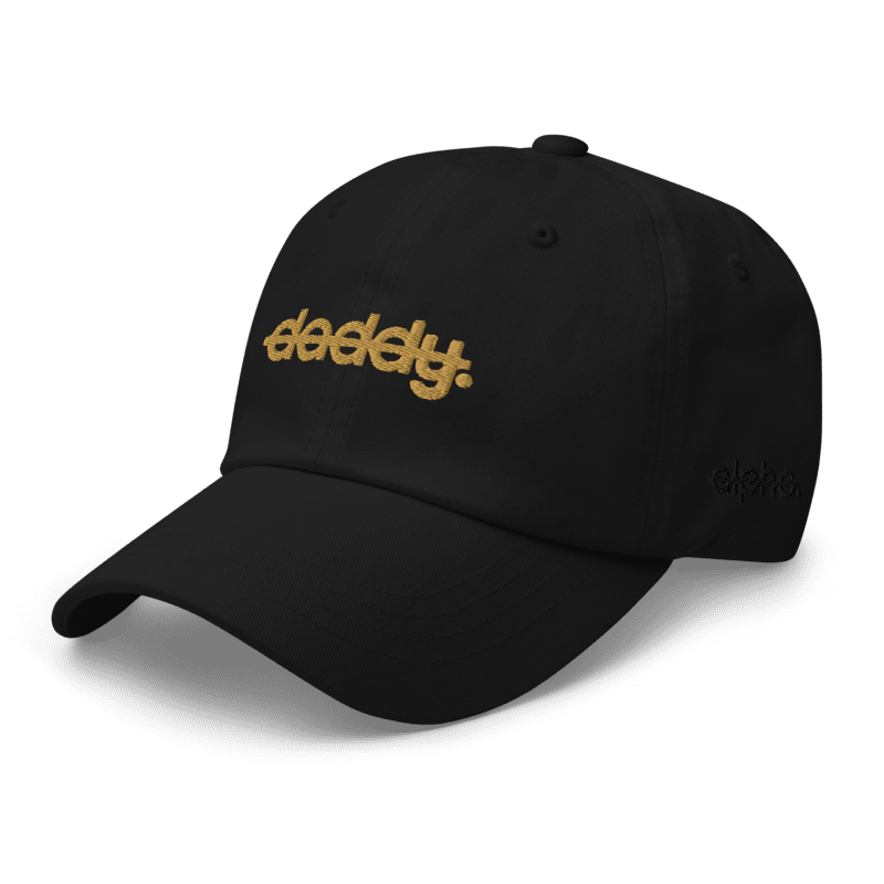 Daddy Dad Cap (Black)