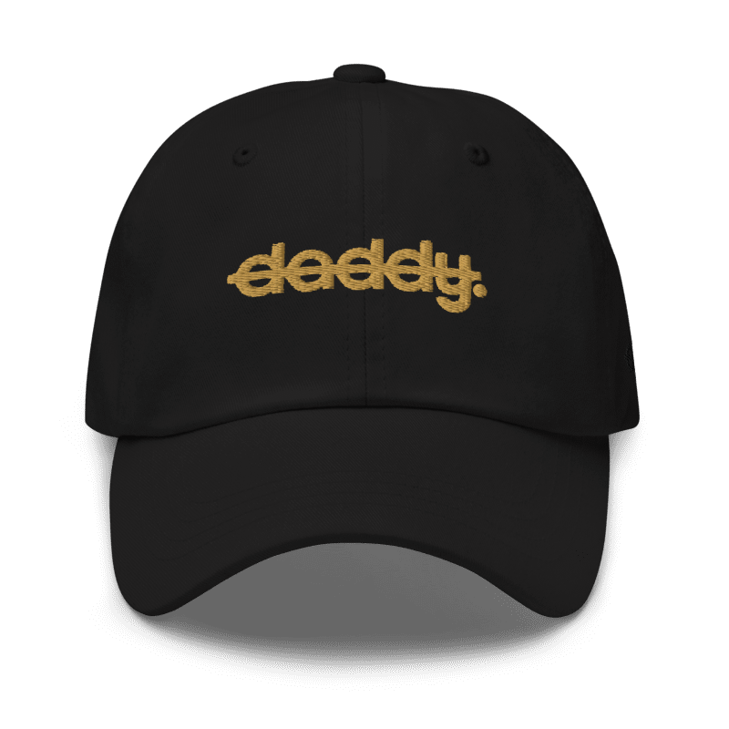 Daddy Dad Cap (Black)