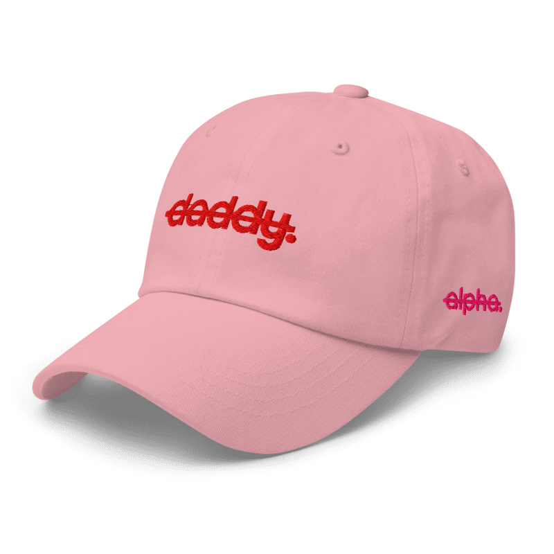 Daddy Dad Cap (Pink)